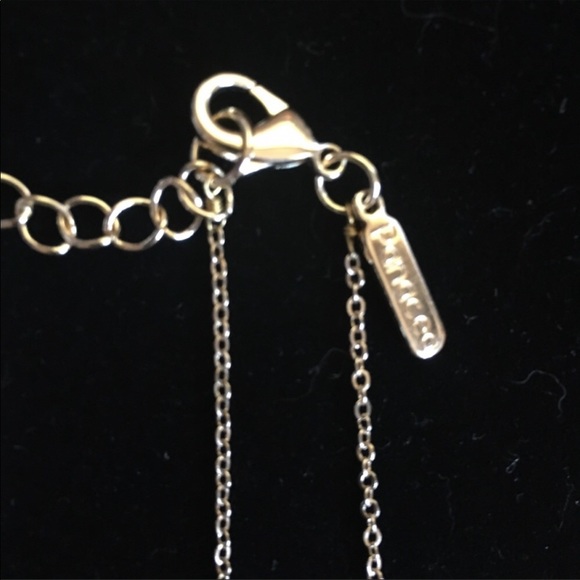 Beautiful Smokey Crystal Gold Necklace Pancea 17” - Picture 5 of 6